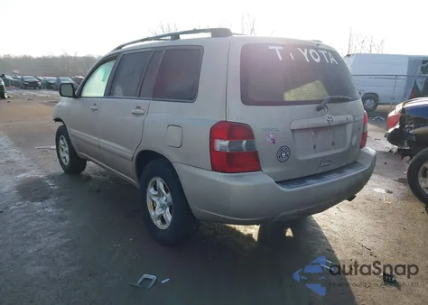 2006 Toyota Highlander from USA, damaged, VIN JTEGD21A360148430